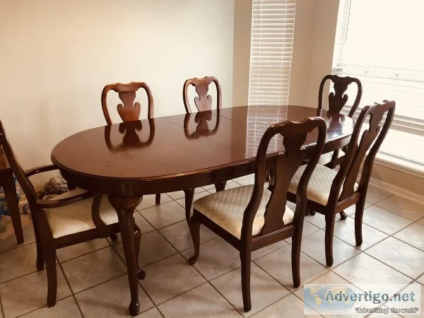2 Tables with chairs