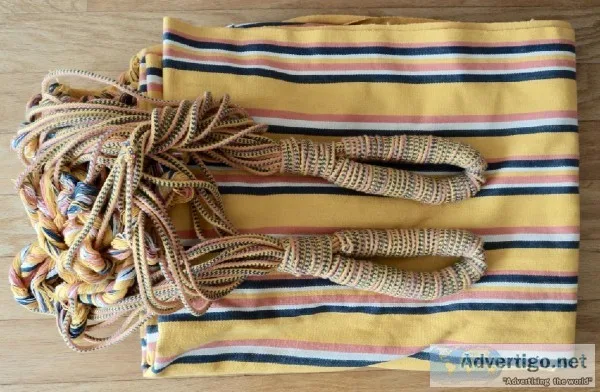 New - Exquisite Hand-Made Two Adult Hammock
