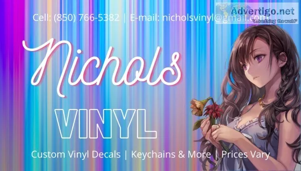 Vinyl Decals and Keychains