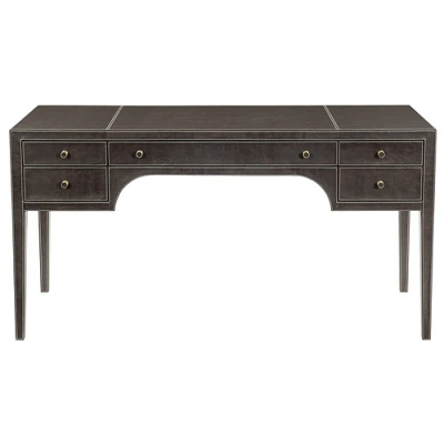 Buy Bernhardt Clarendon Leather Wrapped Desk  Desks and Vanities