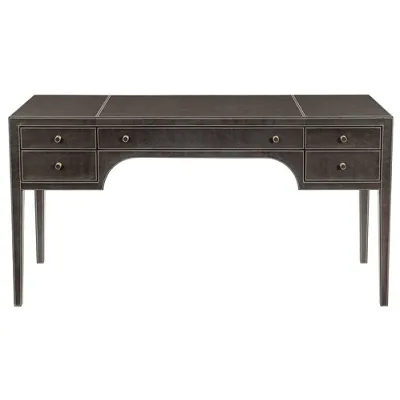 Buy Bernhardt Clarendon Leather Wrapped Desk  Desks and Vanities
