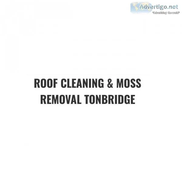 Roof Cleaning and Moss Removal Tonbridge