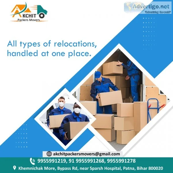 Akchit packers movers - best packers and movers in patna