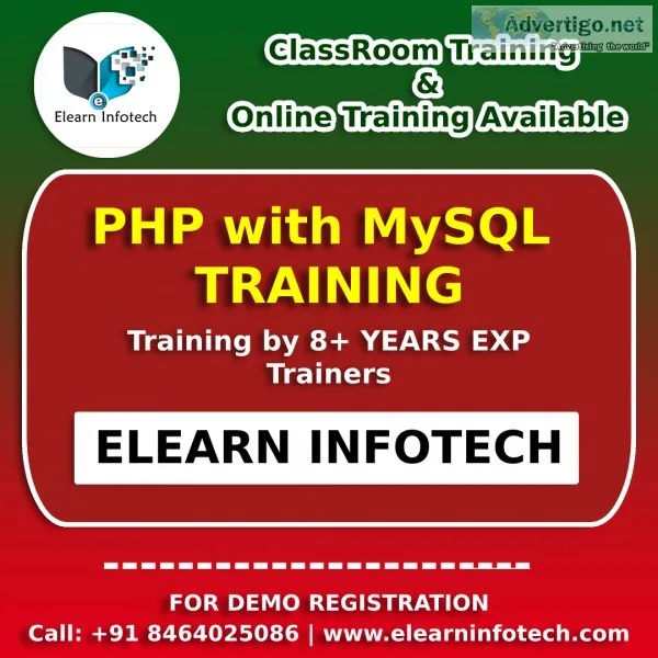 Php course online training in hyderabad