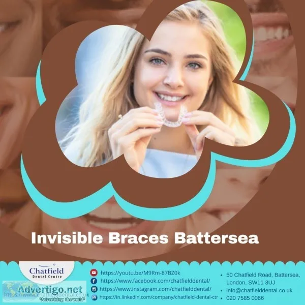 Get your teeth straightened with invisalign