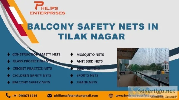 Balcony Safety Nets in Tilak Nagar