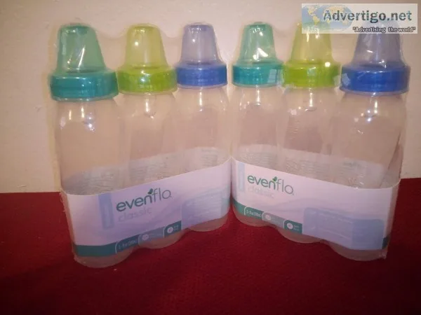EvenFlo Baby Bottles Pack Of 3