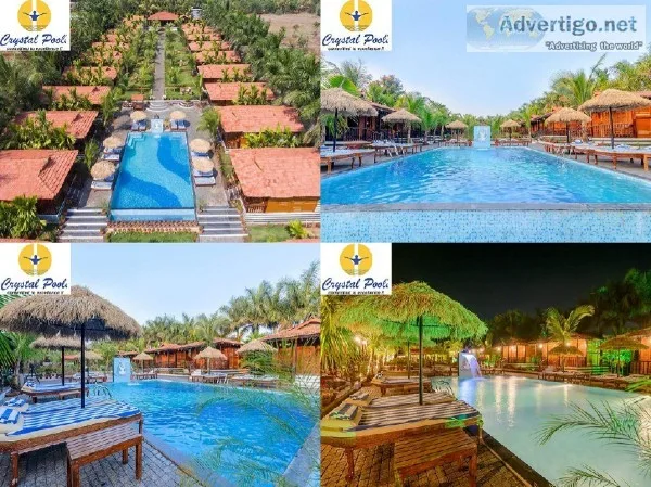 Beautiful swimming pool for your resort to enhance beauty of you