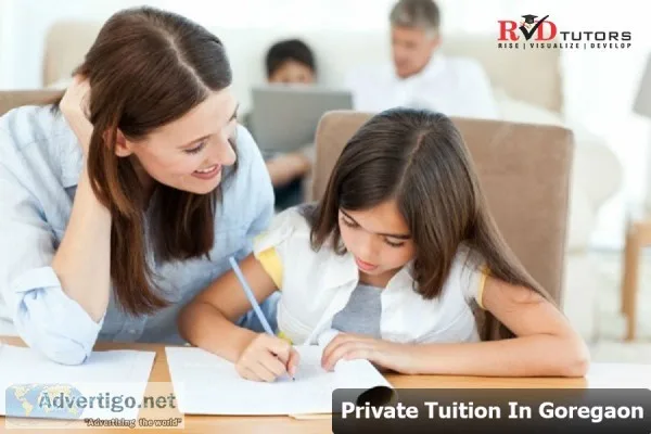 Private home tutors in goregaon - rvd tutors