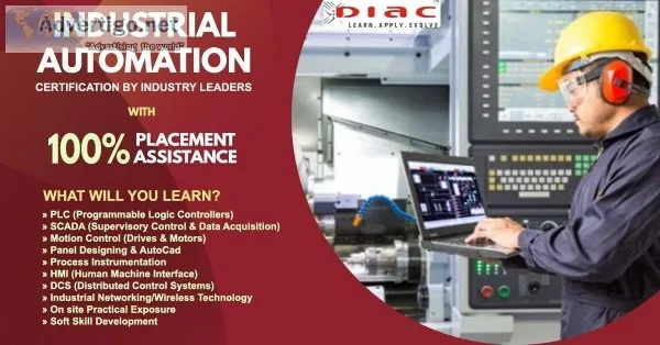 PLC SCADA Training with 100% assurance