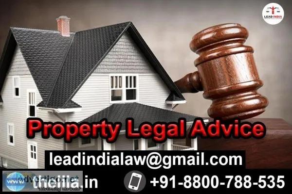 Property Legal Advice - Lead India Law Associates