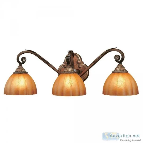 Hampton Bay Chateau Deville 3 Light Wall Light