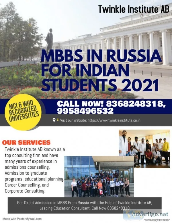 Direct admission in top universities in russia 2021
