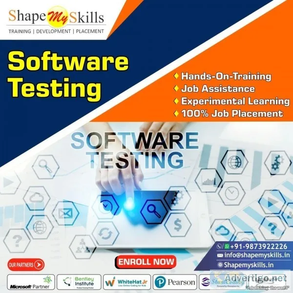 Best Software Testing Training in Delhi from ShapeMySkills Pvt. 