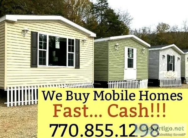 I buy mobile homes