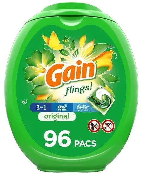 Tide Pods and Gain FlingsPods