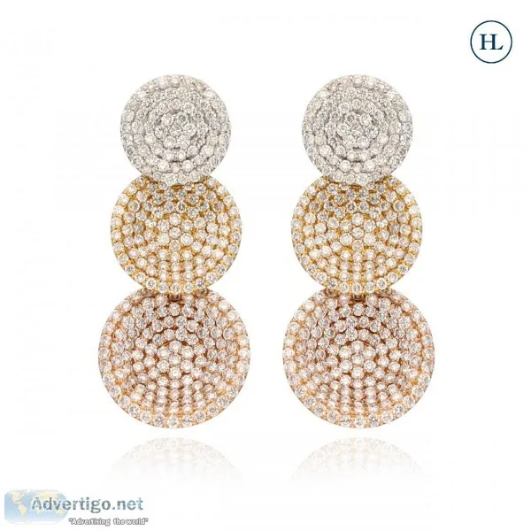 Offering the most scintillating polki earrings online
