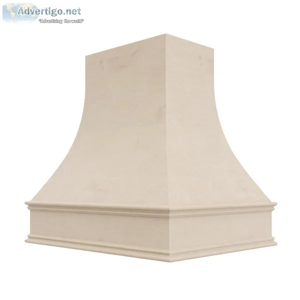 Shop Curved Island Wood Hood  Island Wood Hoods