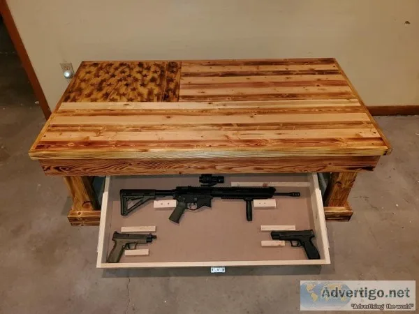 American Flag Coffee Tables
