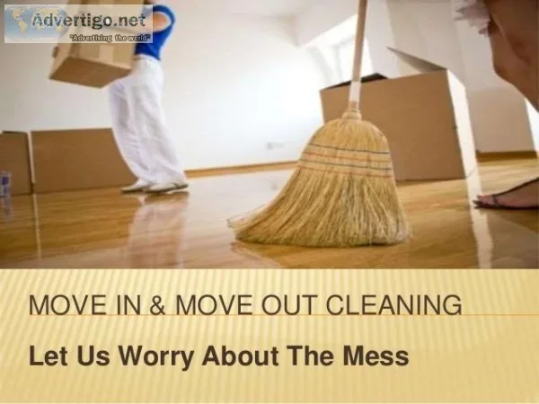 Professional move in cleaning services in Melbourne