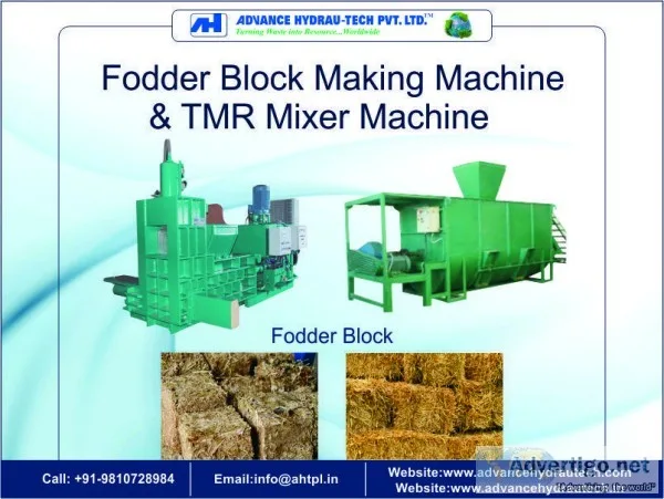 Feed Block  Fodder Making Machine
