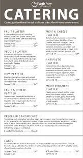 catering menu