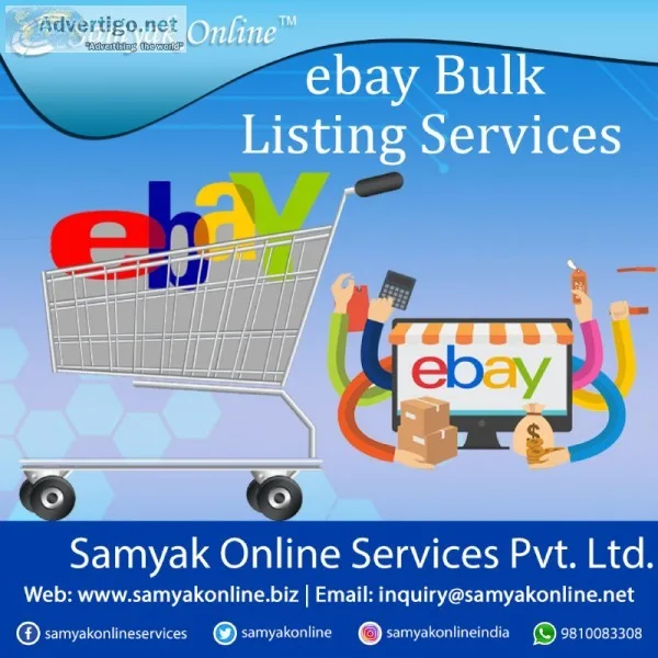 Ebay bulk listing management