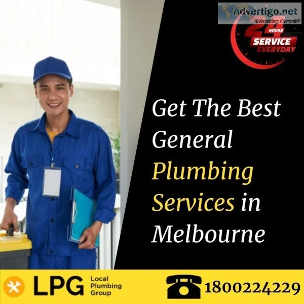 Get The Best General Plumbing Services in Melbourne