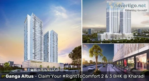 2 and 3 BHK Luxurious Flats in Kharadi Pune
