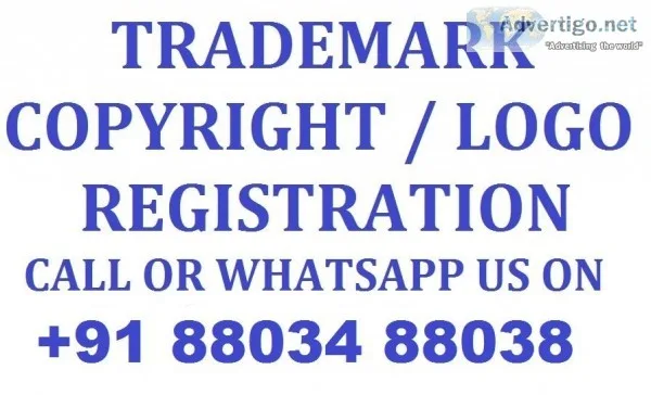 Trademark Copyrights Design and Logo Registration Call 91 88034 