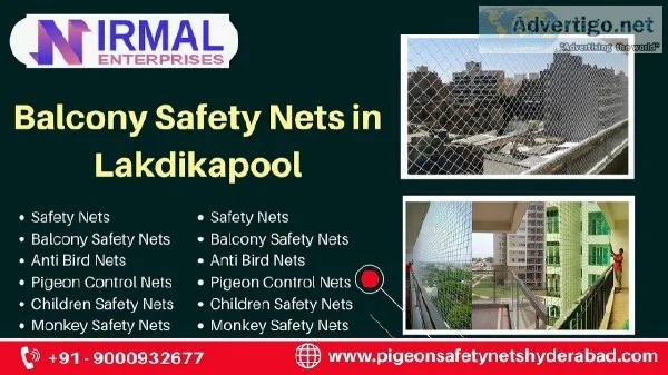 Balcony Safety Nets in Lakdikapul