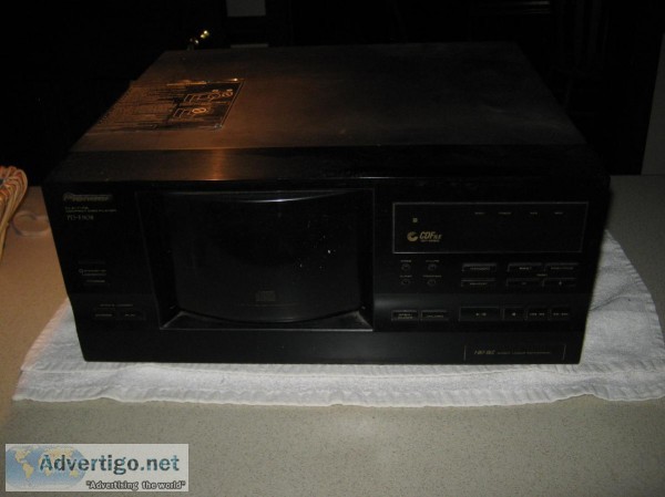 Pioneer PDF-F 605 File-Type Compact Disk Player - No Remote
