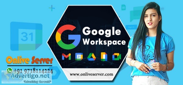 Buy google workspace with more benefits by onlive server