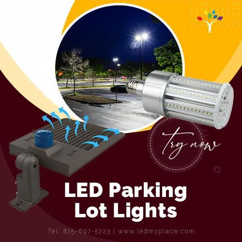 By eco-friendly LED Parking Lot Lights