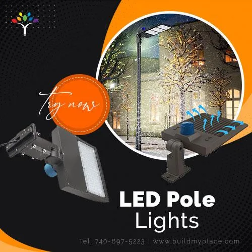 LED Pole Lights Ensures Safety