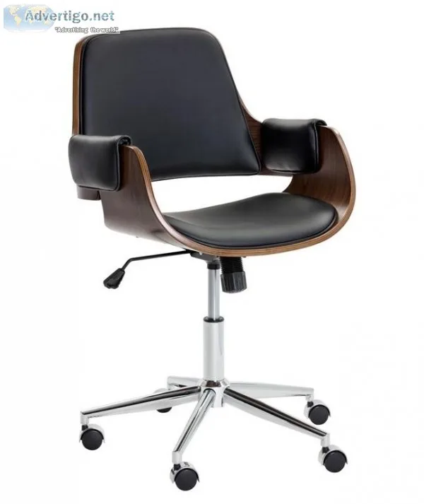 Sunpan Kellan Office Chair  Buy Contemporary Home Office Chair A