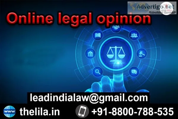Online legal opinion - Lead India Law Associates