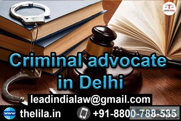 Criminal advocate in Delhi - Lead India Law Associates