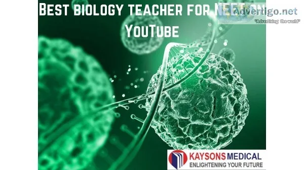 Best biology teacher for NEET on YouTube