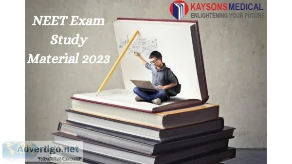 NEET exam study material 2023