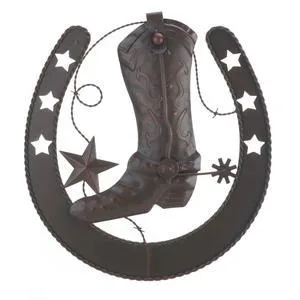BOOT WALL DECOR 10016998