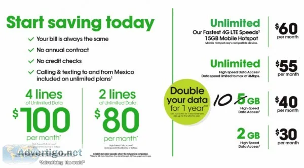 SAVE  WHEN YOU SWITCH TO CRICKET WIRELESS