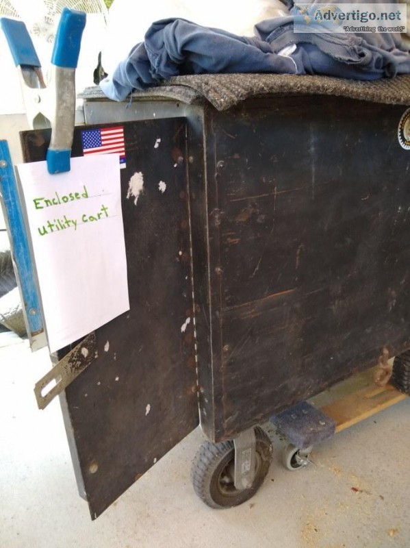 Enclosed Utility Cart
