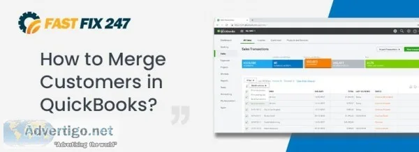 How to merge customers in quickbooks?