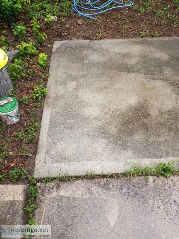 Exterior Concrete Cleaning