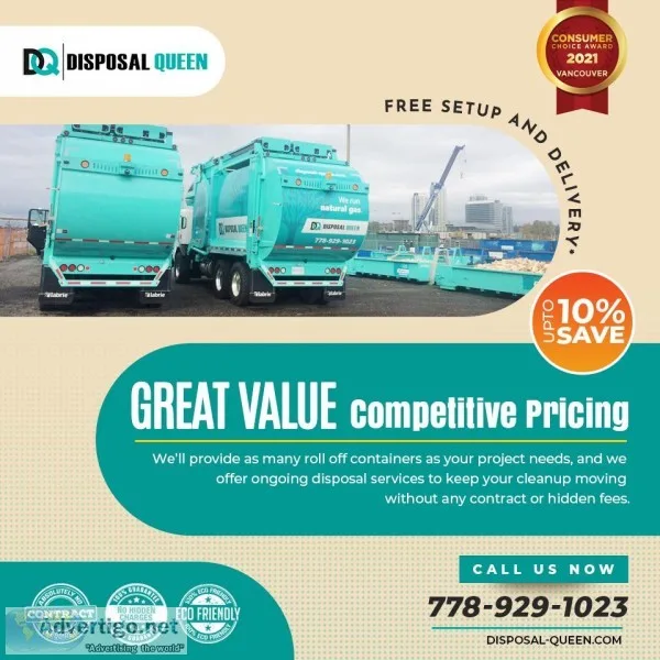 Affordable Waste Disposal and Recycling Services Vancouver