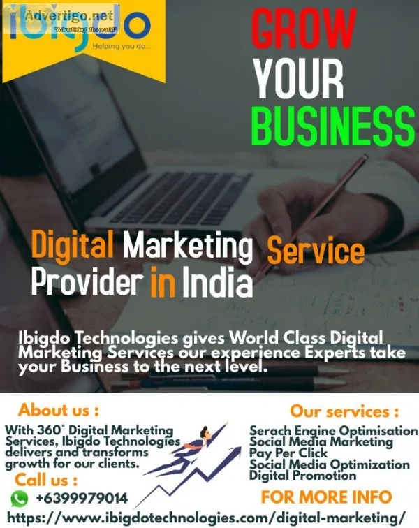 Digital Marketing Services India | IBIGDO Technologies