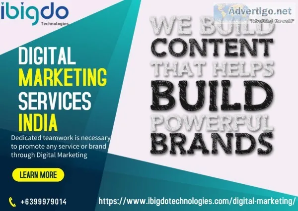 Digital Marketing Services India | IBIGDO Technologies