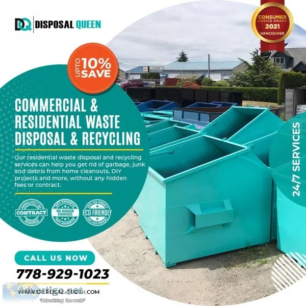 Commercial and Residential Waste Disposal and Recycling Services