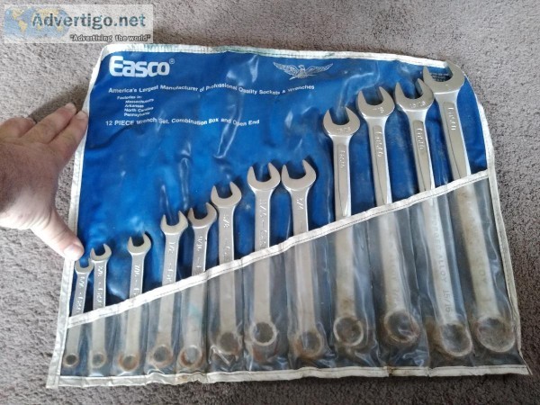 Vintage Easco Wrench Set